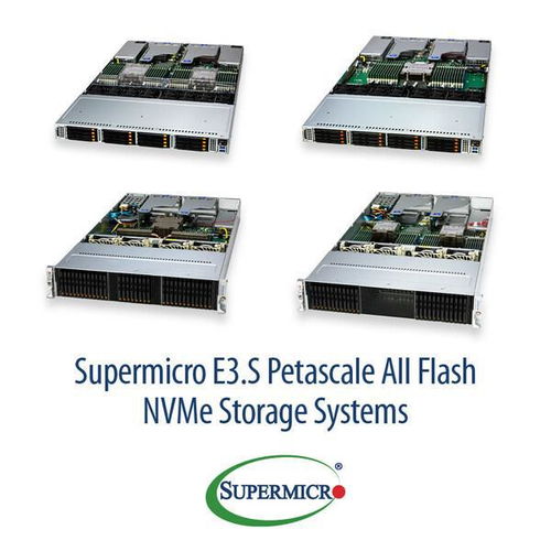 Supermicro大規模投產E3.S全閃存服務器組合，集成CXL內存擴展技術及金盾防火墻，引領數據中心新變革
